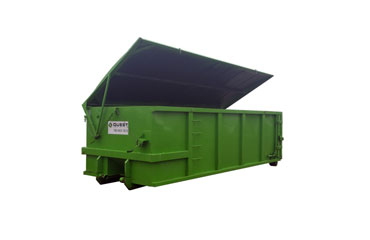 rent dumpster bin with lid